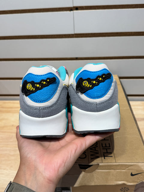 Nike Air Max 90 Air Sprung Iron Grey Sz 10.5