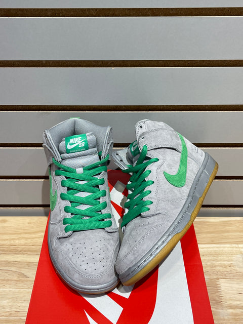 Nike SB Dunk High Silver Box Sz 8