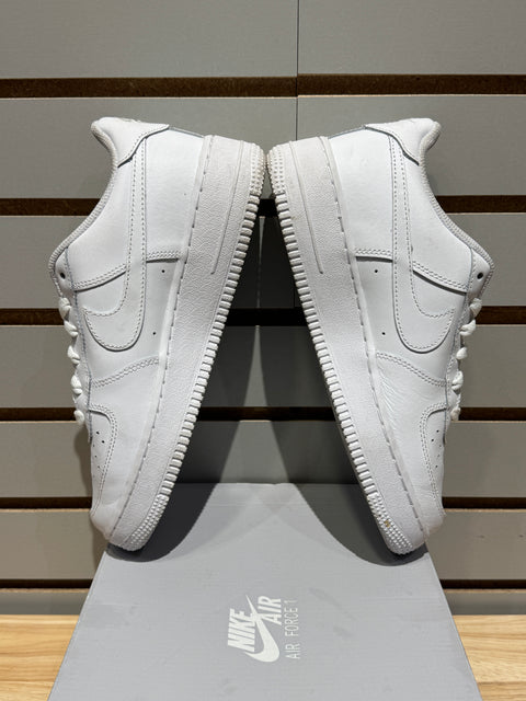 Nike Air Force 1 Low LE Triple White (GS) Sz 6.5Y