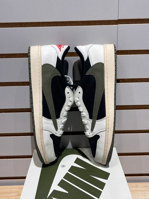 Jordan 1 Retro Low OG SP Travis Scott Olive (Women's) Sz 11.5M