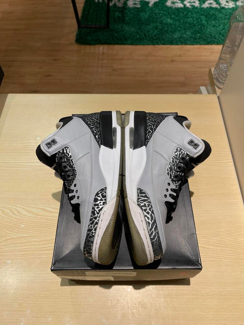 Jordan 3 Retro Wolf Grey Sz 10.5