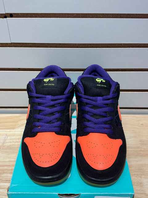 Nike SB Dunk Low Night of Mischief Halloween Sz 11