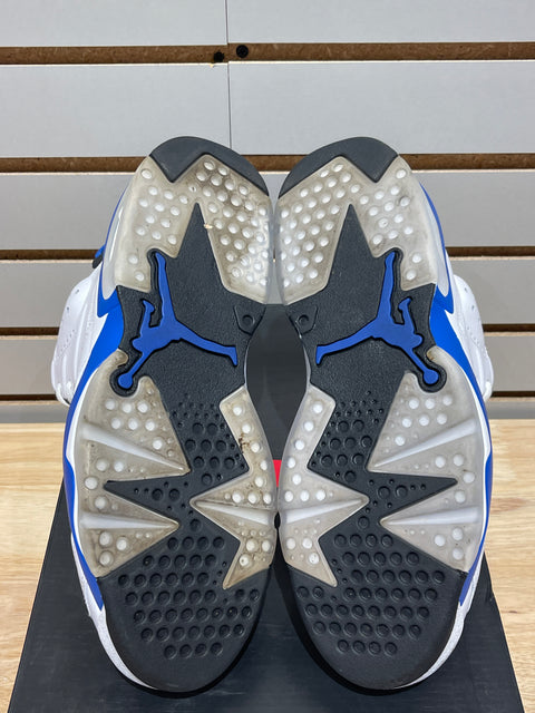 Jordan 6 Retro Sport Blue (2014) Sz 9M