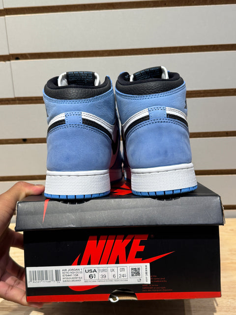 Jordan 1 Retro High OG University Blue (GS) Sz 6.5Y