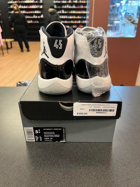 Jordan 11 Retro Concord (2018) (GS) Sz 5.5Y