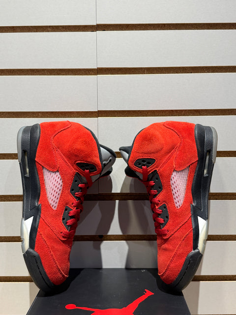Jordan 5 Retro Raging Bull Red (2021) (GS) Sz 7Y