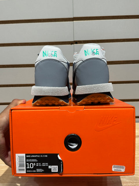 Nike LD Waffle sacai CLOT Kiss of Death 2 Cool Grey Sz 10.5M