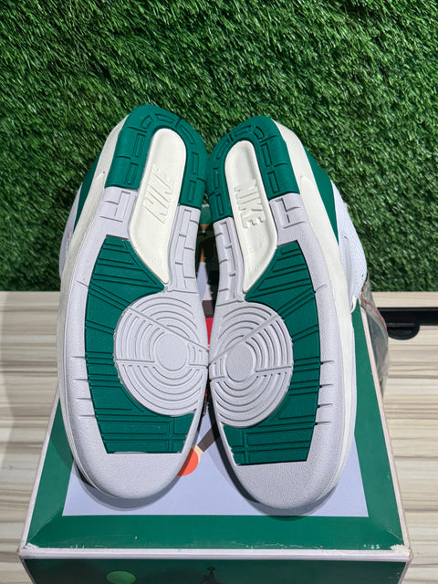Jordan 2 Retro Low SE Nina Chanel Abney White Malachite (Women's) Sz 9.5M