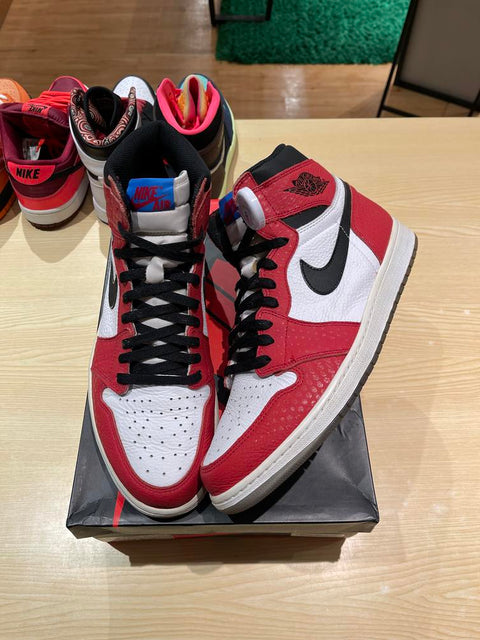 Jordan 1 Retro High Spider-Man Origin Story Sz 13