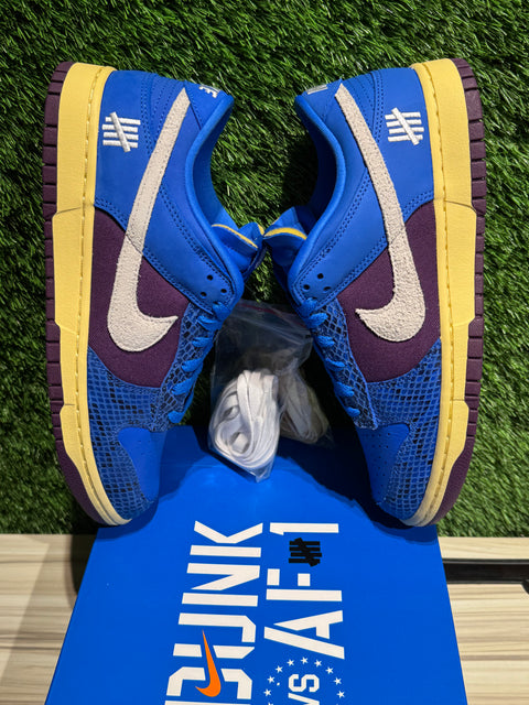 Nike Dunk Low Undefeated 5 On It Dunk vs. AF1 Sz 9.5