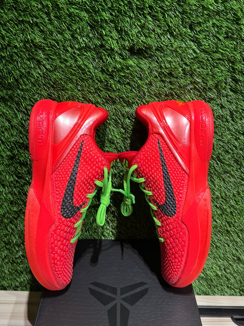 Nike Kobe 6 Protro Reverse Grinch Sz 8M