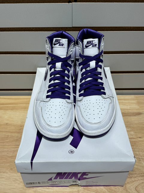 Jordan 1 Retro High Court Purple (Women's) Sz 9.5M / 11W
