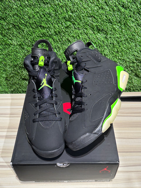 Jordan 6 Retro Electric Green Sz 10