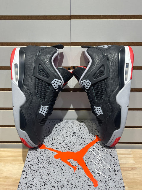 Jordan 4 Retro Bred Reimagined Sz 10