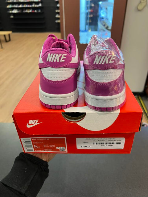 Nike Dunk Low Active Fuchsia (GS) Sz 5Y