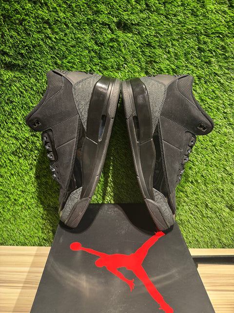 Jordan 3 Retro Black Cat (2025) Sz 10
