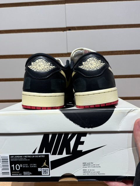 Jordan 1 Retro Low OG Nigel Sylvester Better With Time Sz 10.5