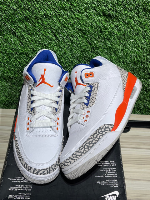 Jordan 3 Retro Knicks Sz 8.5M