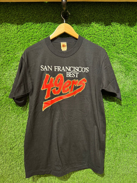 Unique Retro Logo 7 San Francisco's Best 49ers Tee Sz L