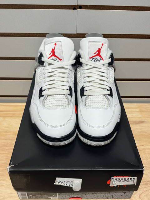 Jordan 4 Retro White Cement (2025) Sz 10