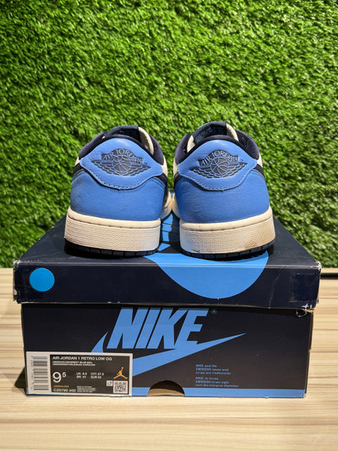 Jordan 1 Low OG Obsidian UNC Sz 9.5