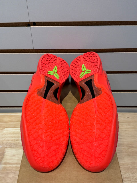 Nike Kobe 6 Protro Reverse Grinch Sz 10.5