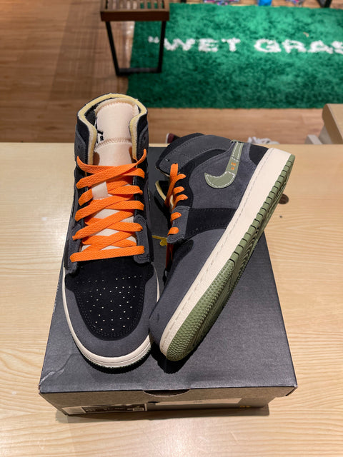 Jordan 1 Mid SE Craft Anthracite Light Olive