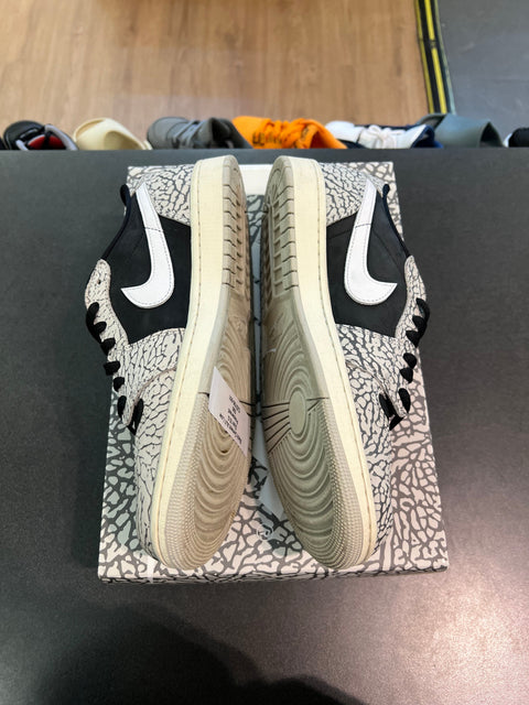 Black Cement Air Jordan 1 Low