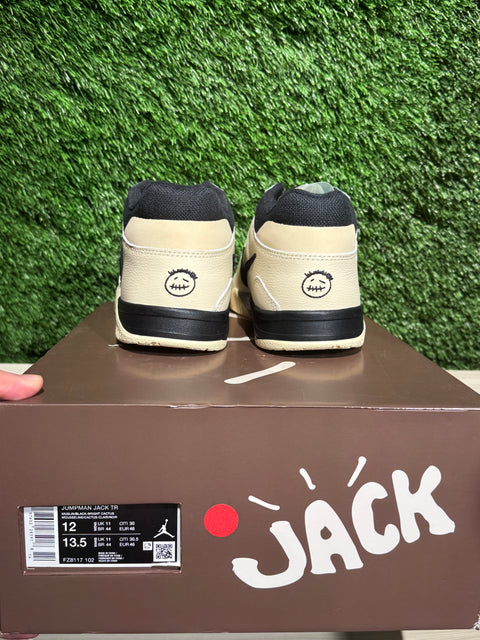Jordan Jumpman Jack TR Travis Scott Bright Cactus Sz 12