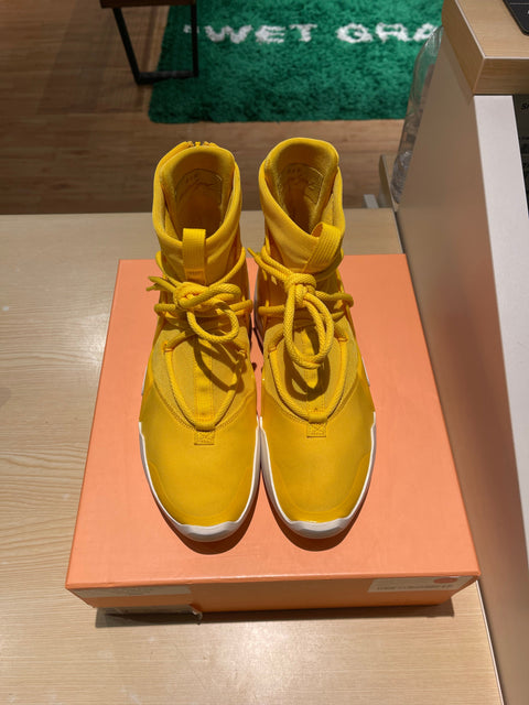 Nike Air Fear Of God 1 Yellow