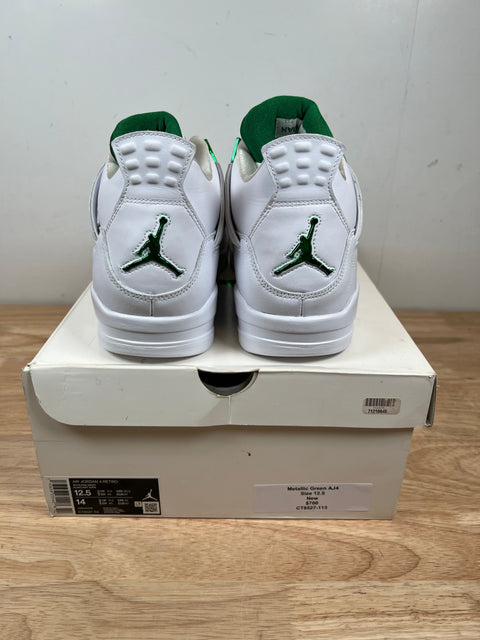 Jordan 4 Retro Golf Metallic Green