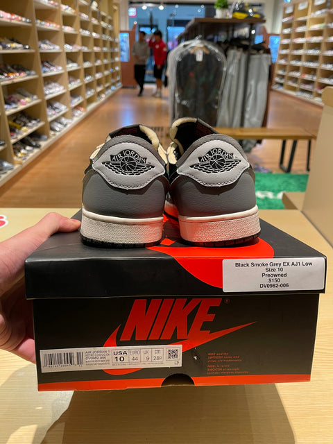 Jordan 1 Low OG EX Black Smoke Grey