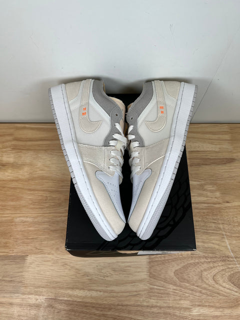 Jordan 1 Low Inside Out White Phantom