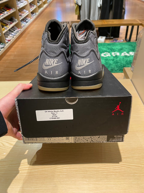 Jordan 5 Retro Off-White Black