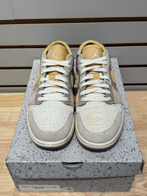 Jordan 1 Low SE Craft Taupe Haze Sz 9.5M