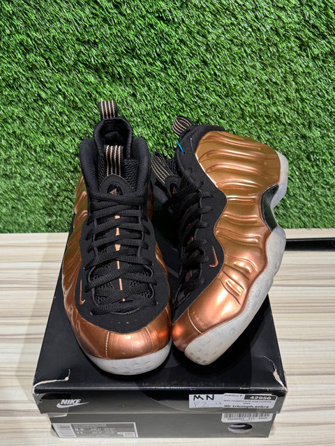 Nike Air Foamposite One Copper Sz 9.5