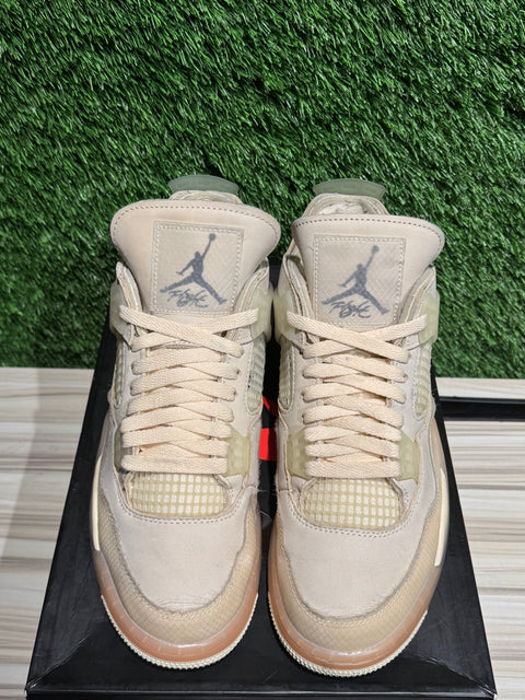 Jordan 4 Retro Off-White Sail (Women's) Sz 10W/8.5M