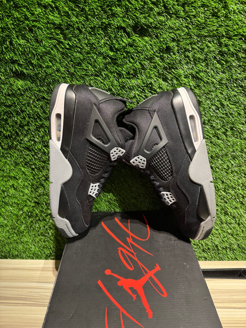 Jordan 4 Retro SE Black Canvas Sz 9M,.,