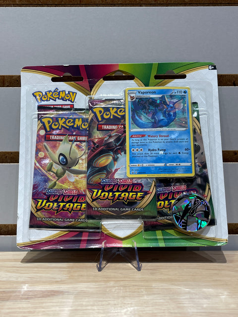 Pokémon Vivid Voltage 3 Pack Blister