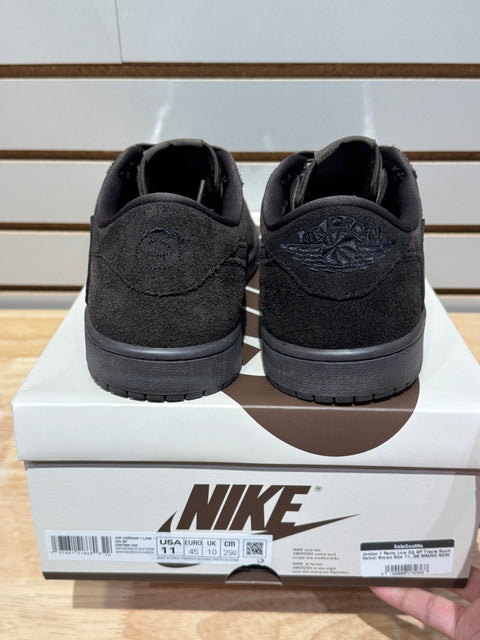 Jordan 1 Retro Low OG SP Travis Scott Velvet Brown Sz 11