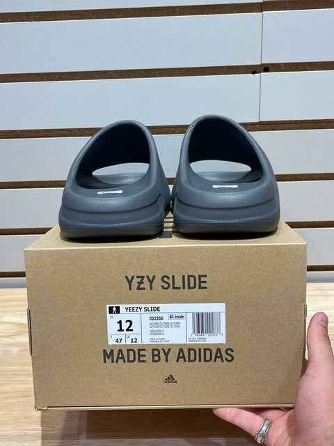 adidas Yeezy Slide Slate Grey Sz 12
