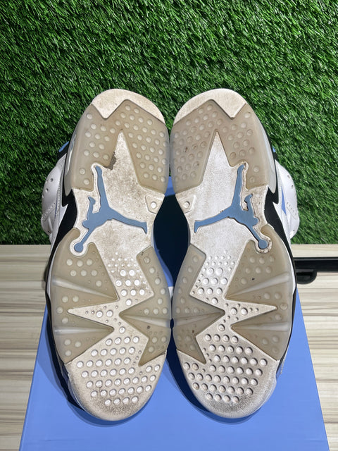 Jordan 6 Retro UNC White Sz 8