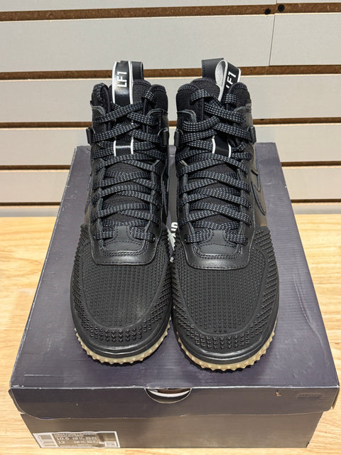 Nike Lunar Force 1 Duckboot Black Gum Sz 10.5