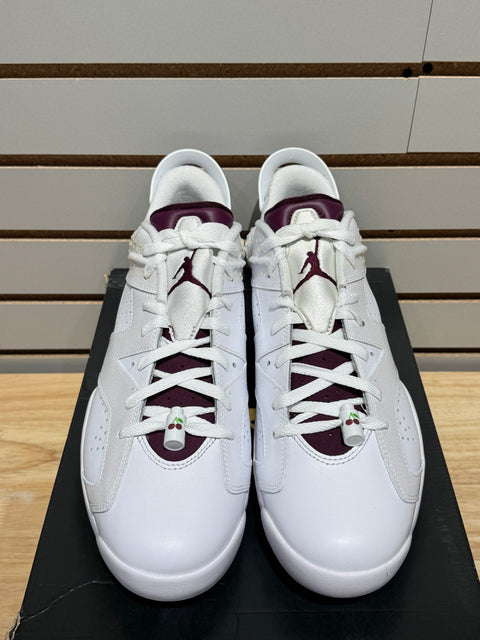 Jordan 6 Retro Low Golf NRG Bordeaux Sz 12.5