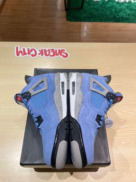 Jordan 4 Retro University Blue (GS) Sz 6Y/7.5W