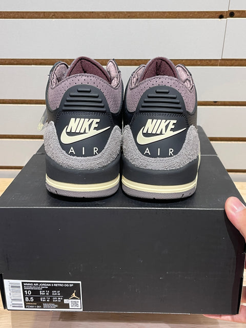 Jordan 3 Retro OG SP A Ma Maniére While You Were Sleeping (Women's) Sz 8.5