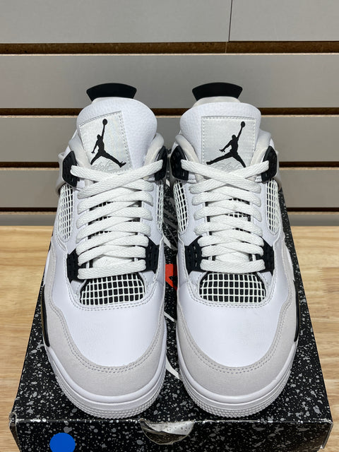 Jordan 4 Retro Military Black Sz 8