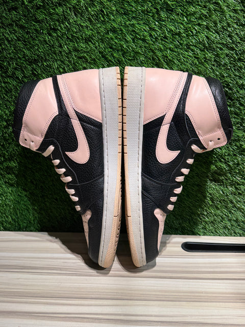Jordan 1 Retro High Black Crimson Tint Sz 12M.