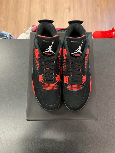 Jordan 4 Retro Red Thunder Sz 10.5M