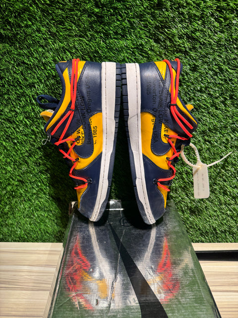 Nike Dunk Low Off-White University Gold Sz 8M